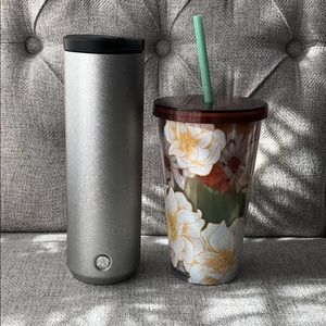 Starbucks tumbler & thermal tumbler